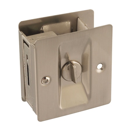 National Hardware National Hardware Satin Nickel Silver Brass Pocket Door Latch 1 pk N326-272